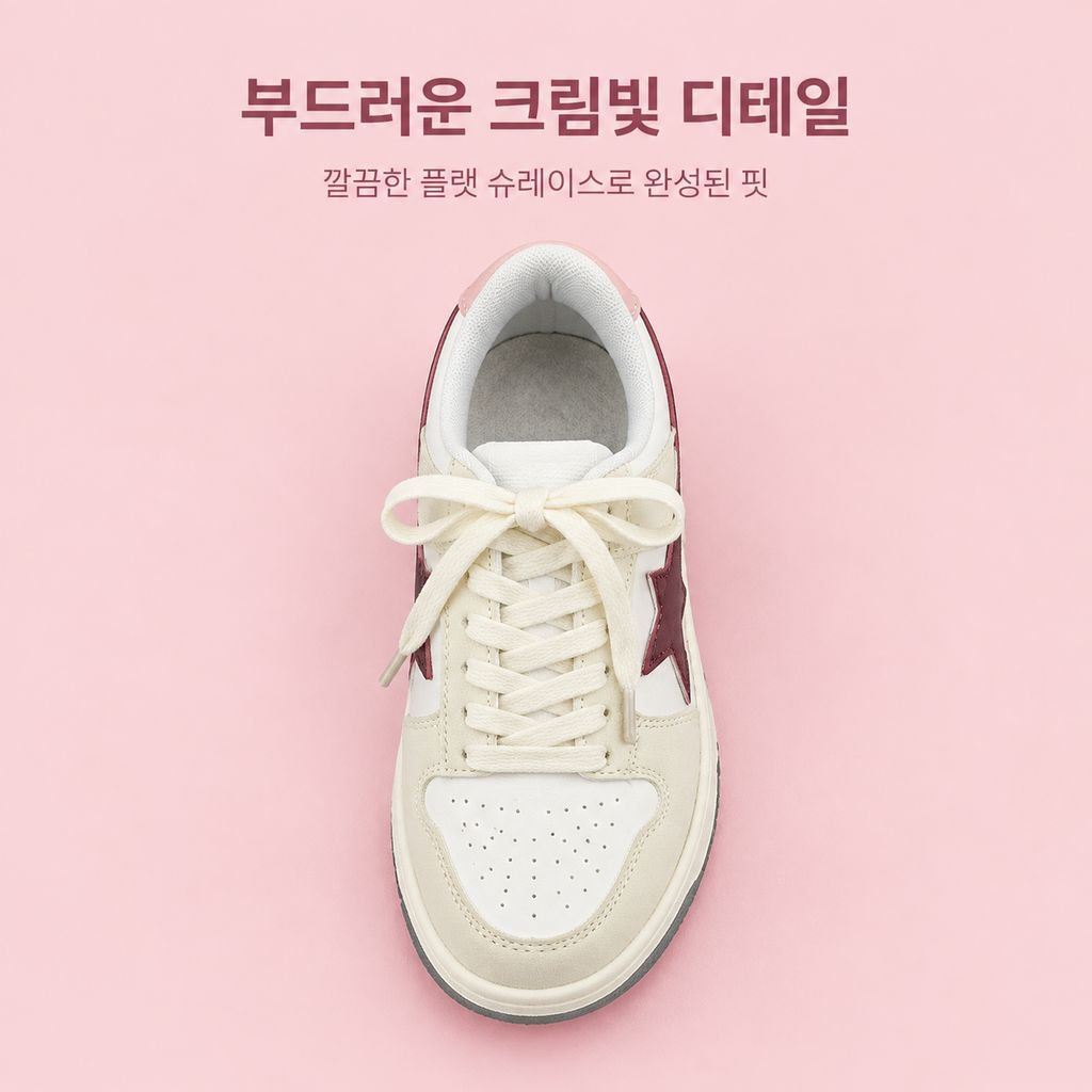 두꺼운 밑창 미국풍 빈티지 스타 보드 신발 학생용 여성 캐주얼 화이트 신발