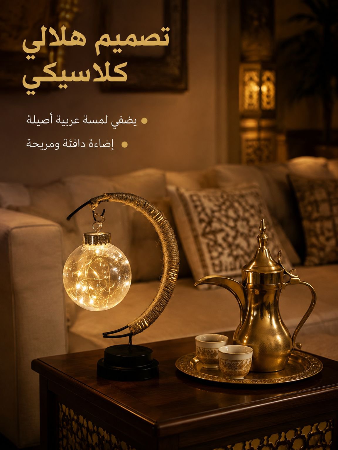 مصباح طاولة ليد ألماني لتزيين البيت وتهيئة الجو