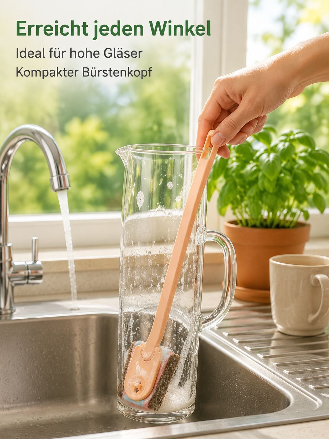 Vielseitige Küchenreinigungsbürste