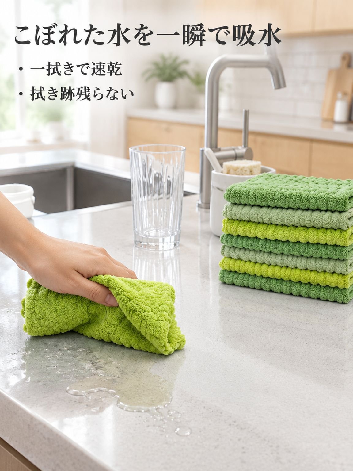 竹节绒洗碗布珊瑚绒抹布