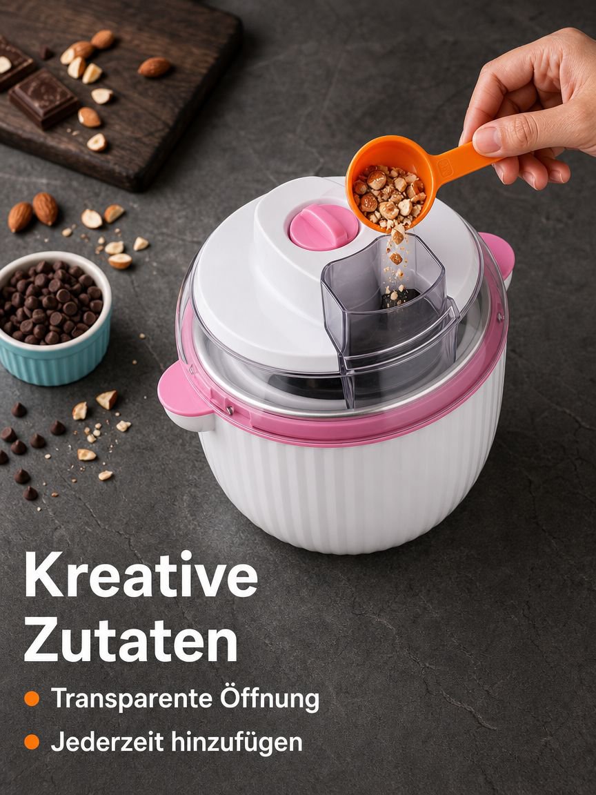 Kleine vollautomatische Eismaschine für den Hausgebrauch