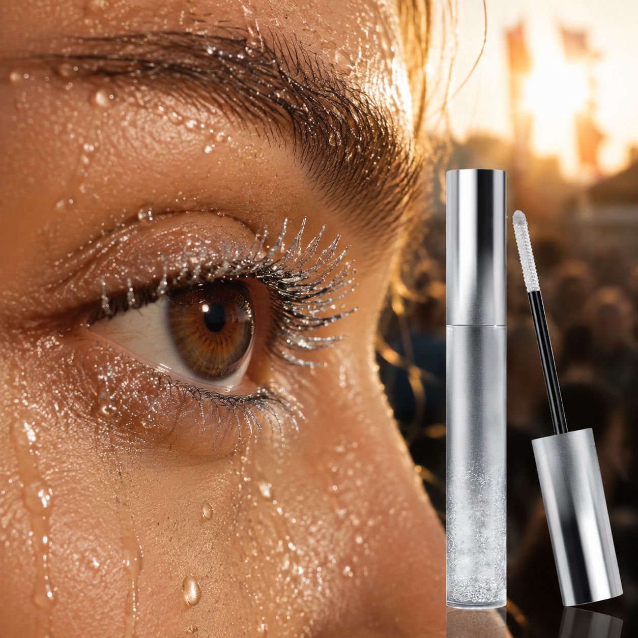 JMY-Long-lasting Glitter Film Mascara