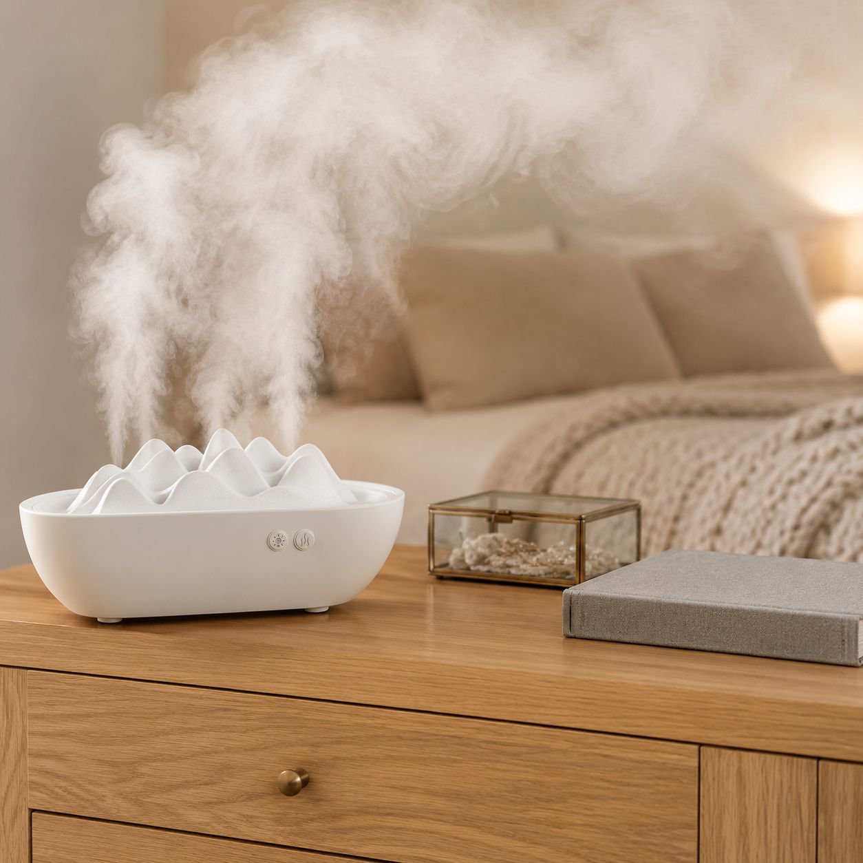Compact Household Humidifier with Quiet Operation