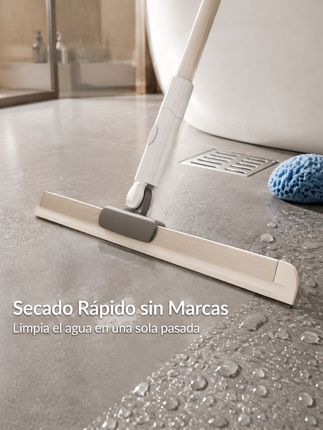 escobilla de goma de silicona para suelos