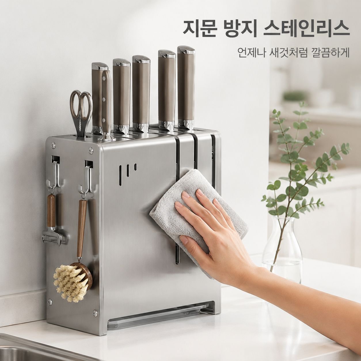 신형 주방 다기능 칼꽂이 정리대