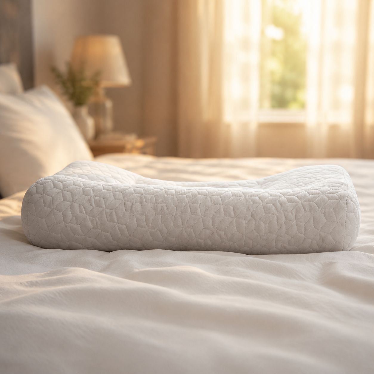 Ergonomic pillow improving sleep posture