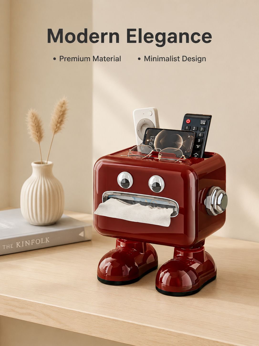 Desktop Tissue Storage Box