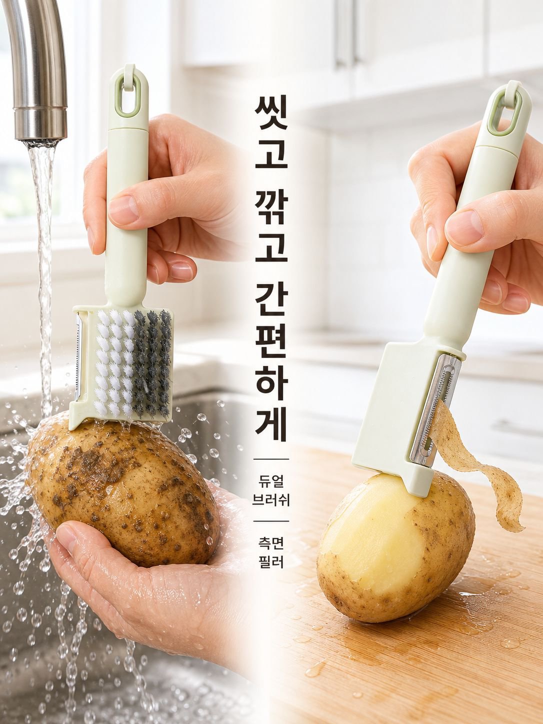 다용도 과일·채소 브러시