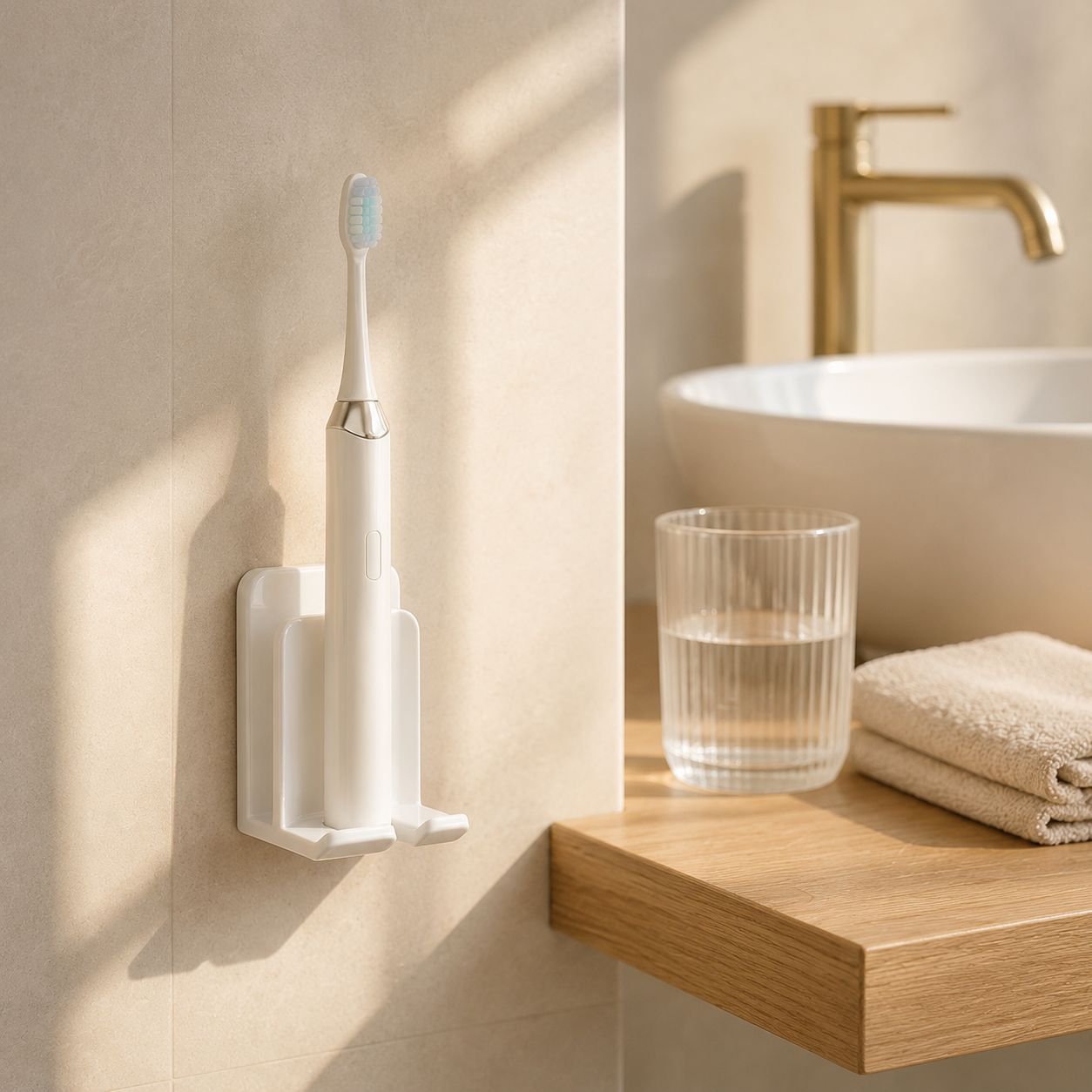 Porte-brosse à dents sans perçage