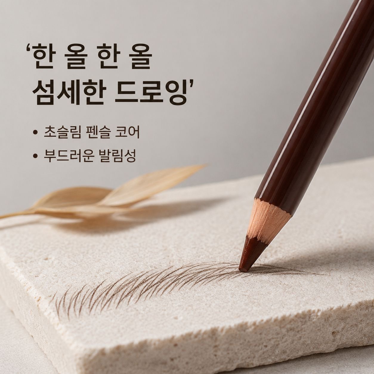 방수 및 번짐 방지 아이브로우 펜슬