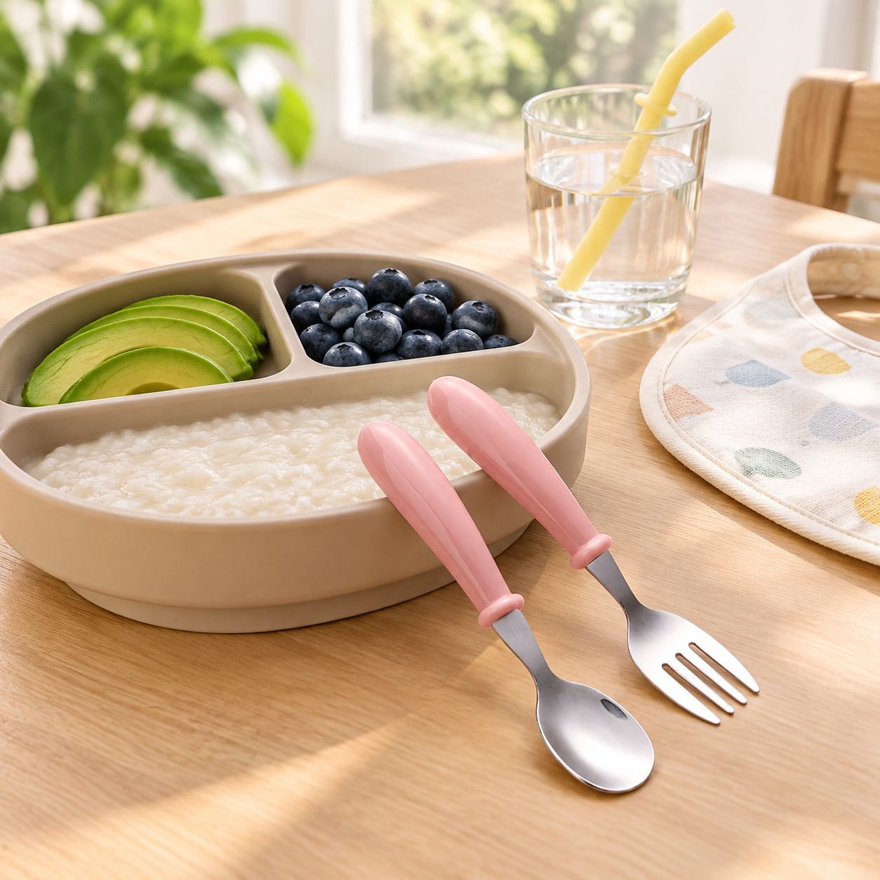 Lightweight and safe stainless steel utensils for children