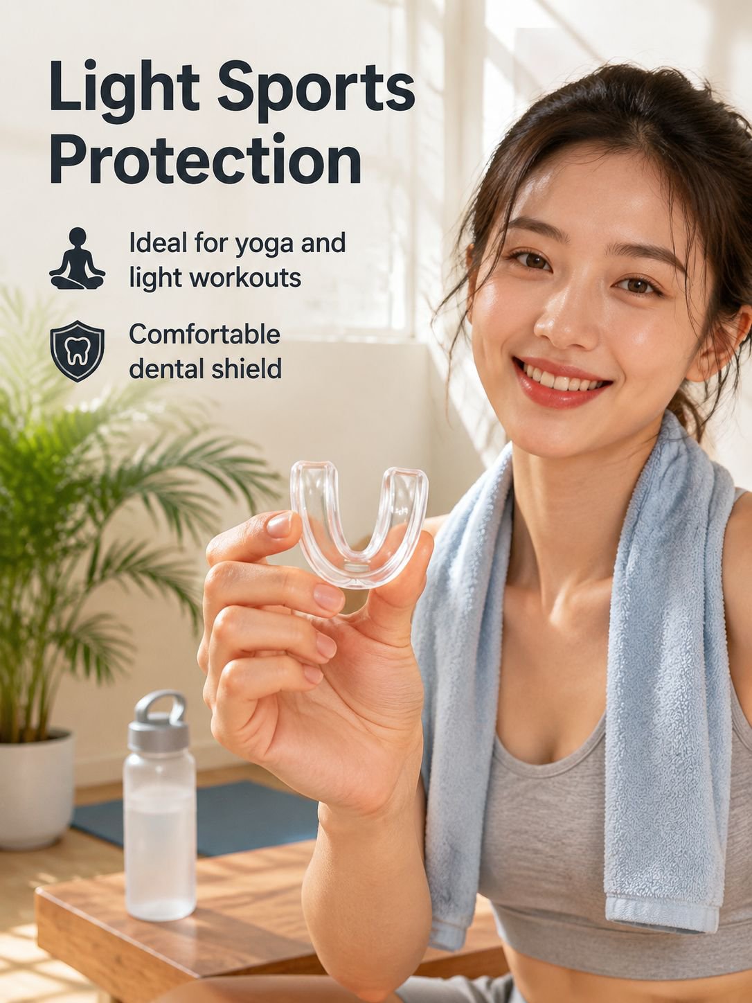 Comfortable dental guard for snoring prevention