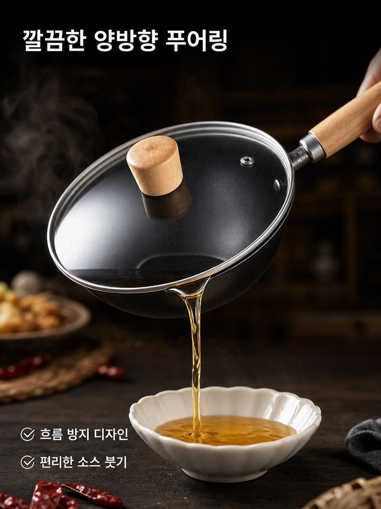 코팅되지 않은 미니 주철 냄비