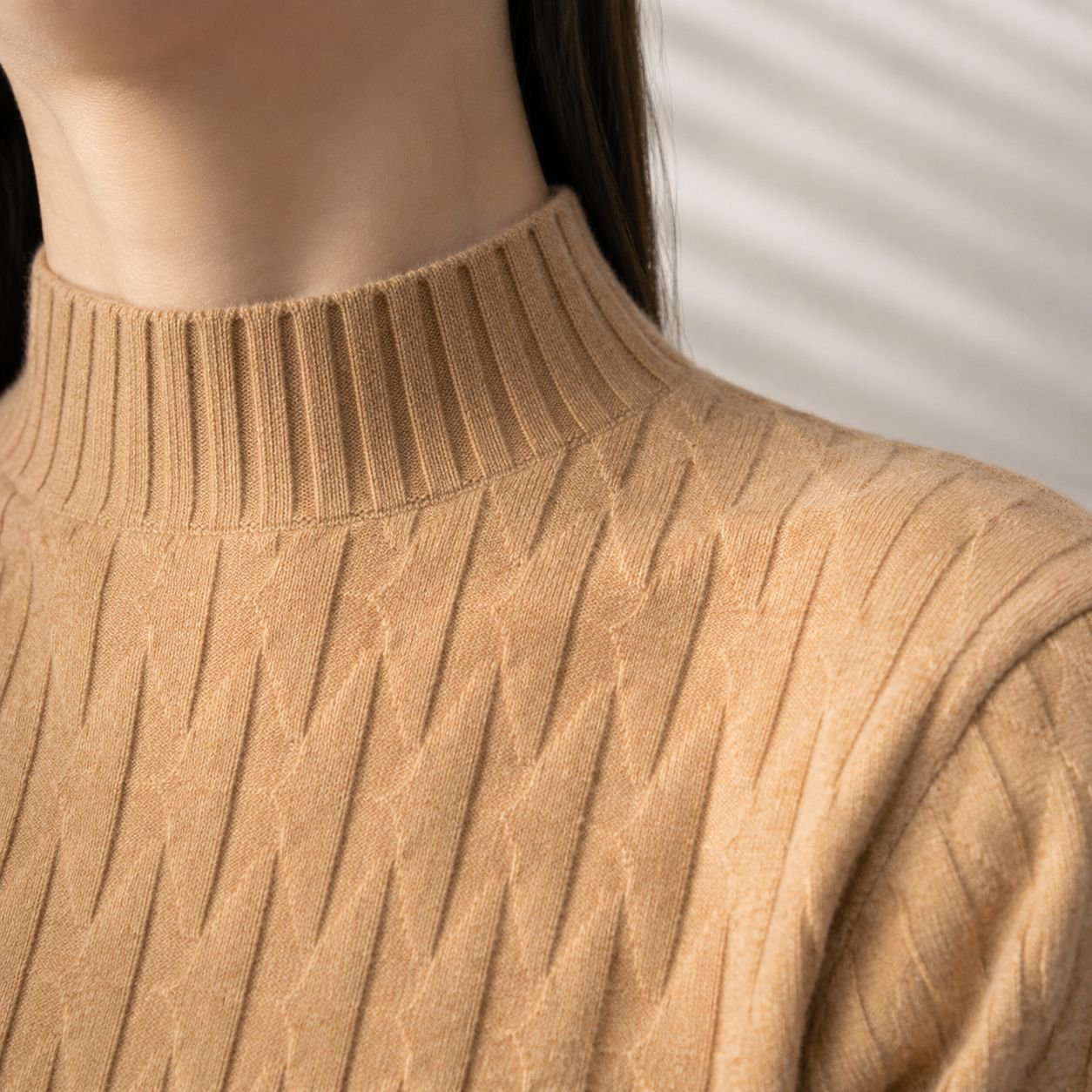 T-shirt d'été femme à manches courtes en maille fine côtelée