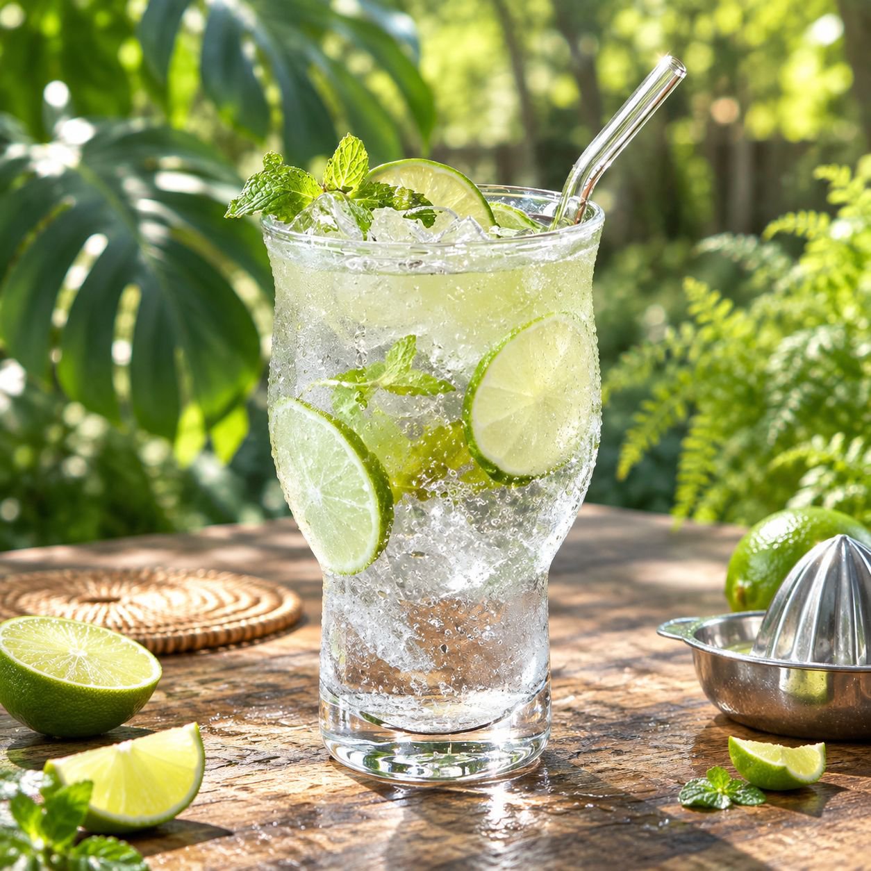 Glass Juice Cup