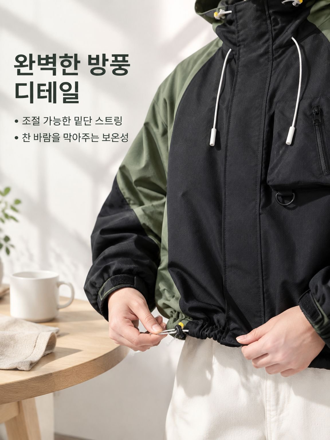 가을 트렌디 남성 루즈핏 캐주얼 재킷