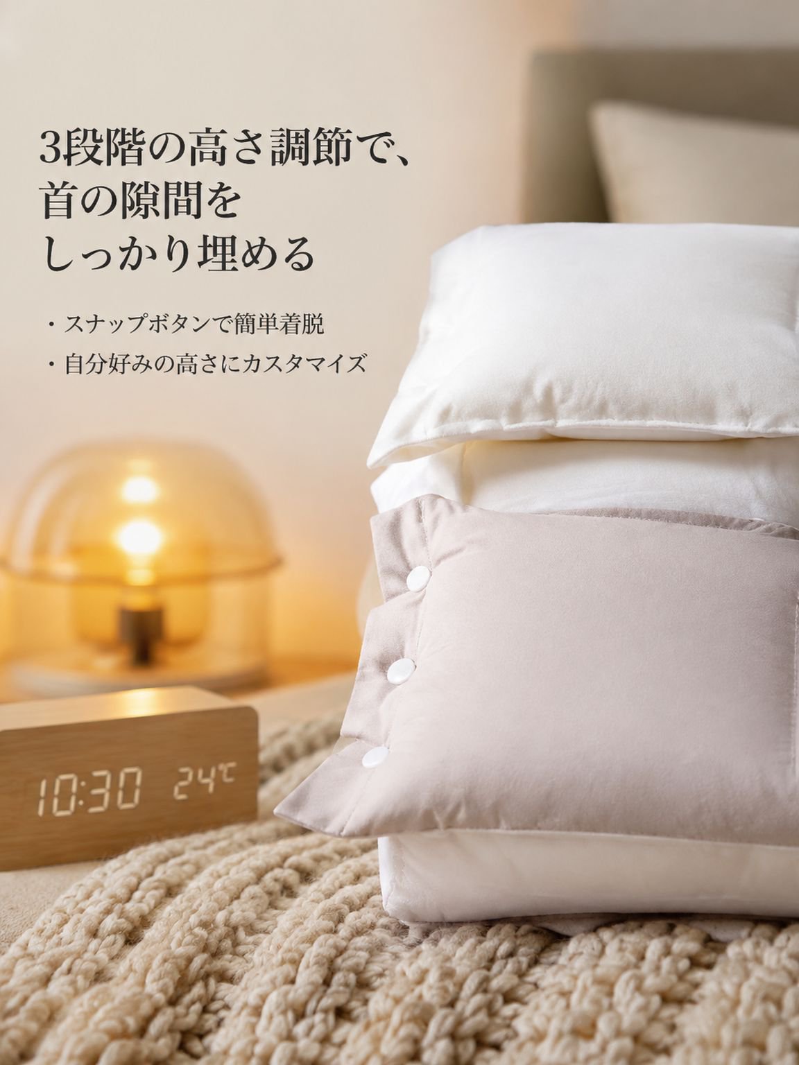 ３in１頚椎サポート枕
