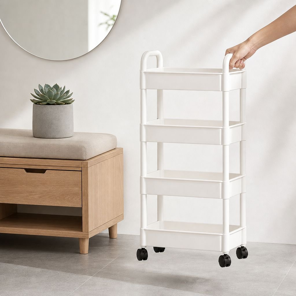 Adjustable Organizer Shelf for Small Spaces