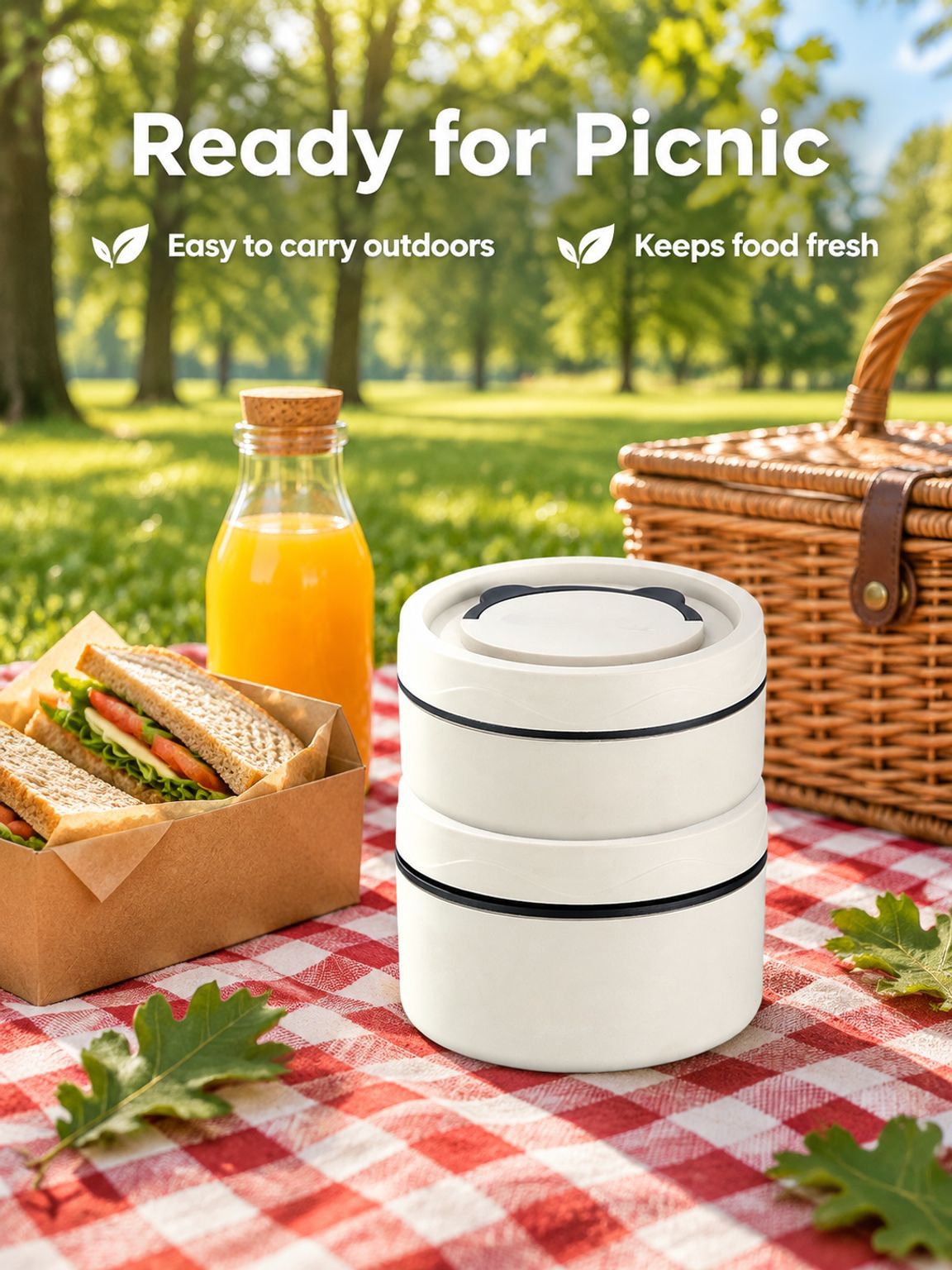 Stainless steel insulated lunch box