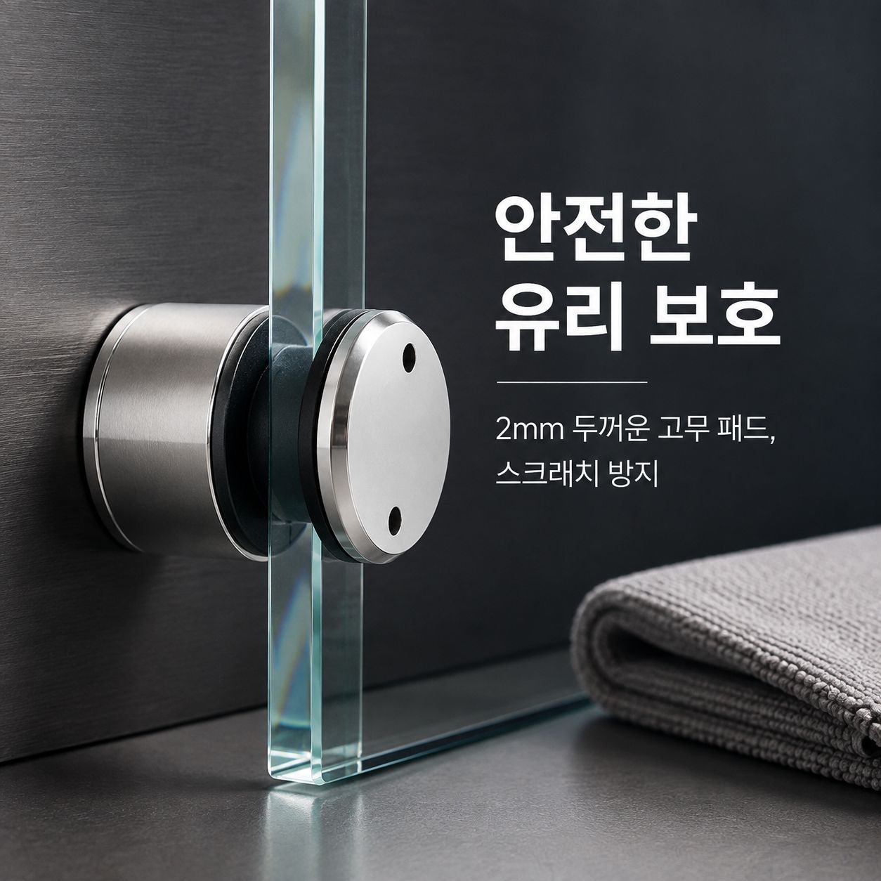 아크릴판 유리 고정 나사 장식못