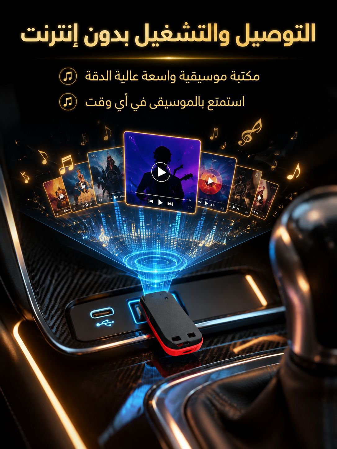 قرص موسيقي للسيارات، إصدار خاص لمنطقة الخليج