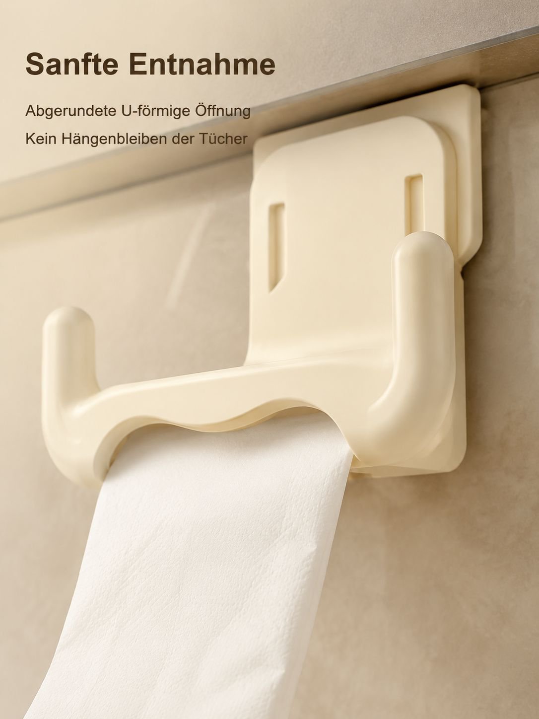 Praktischer Toilettenpapier-Organizer für kleine Bäder