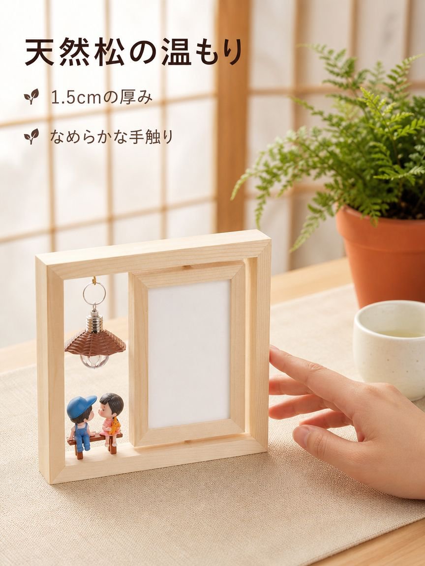 クリエイティブなカップル人形フォトフレーム