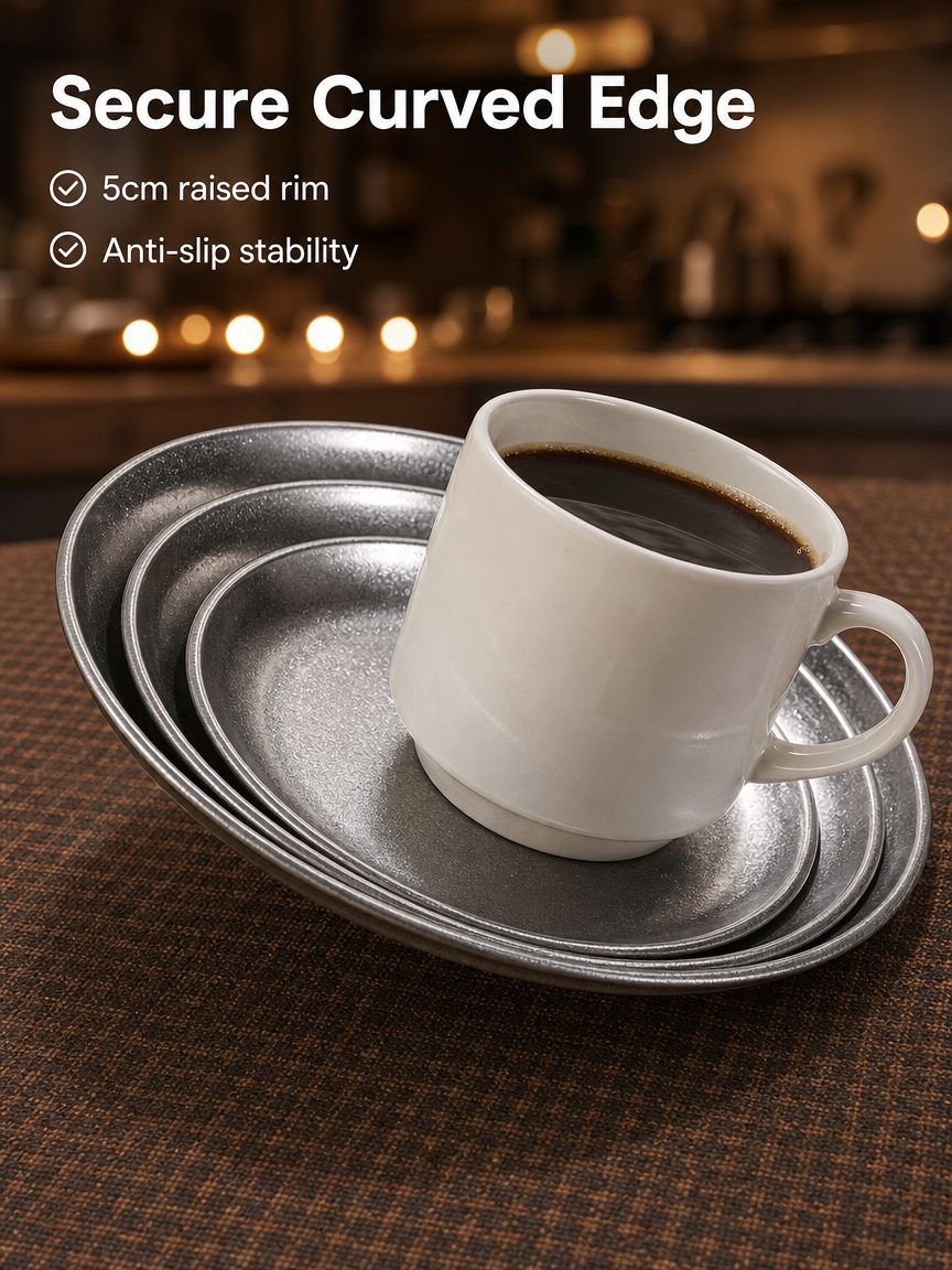 Round Stainless Steel Tray