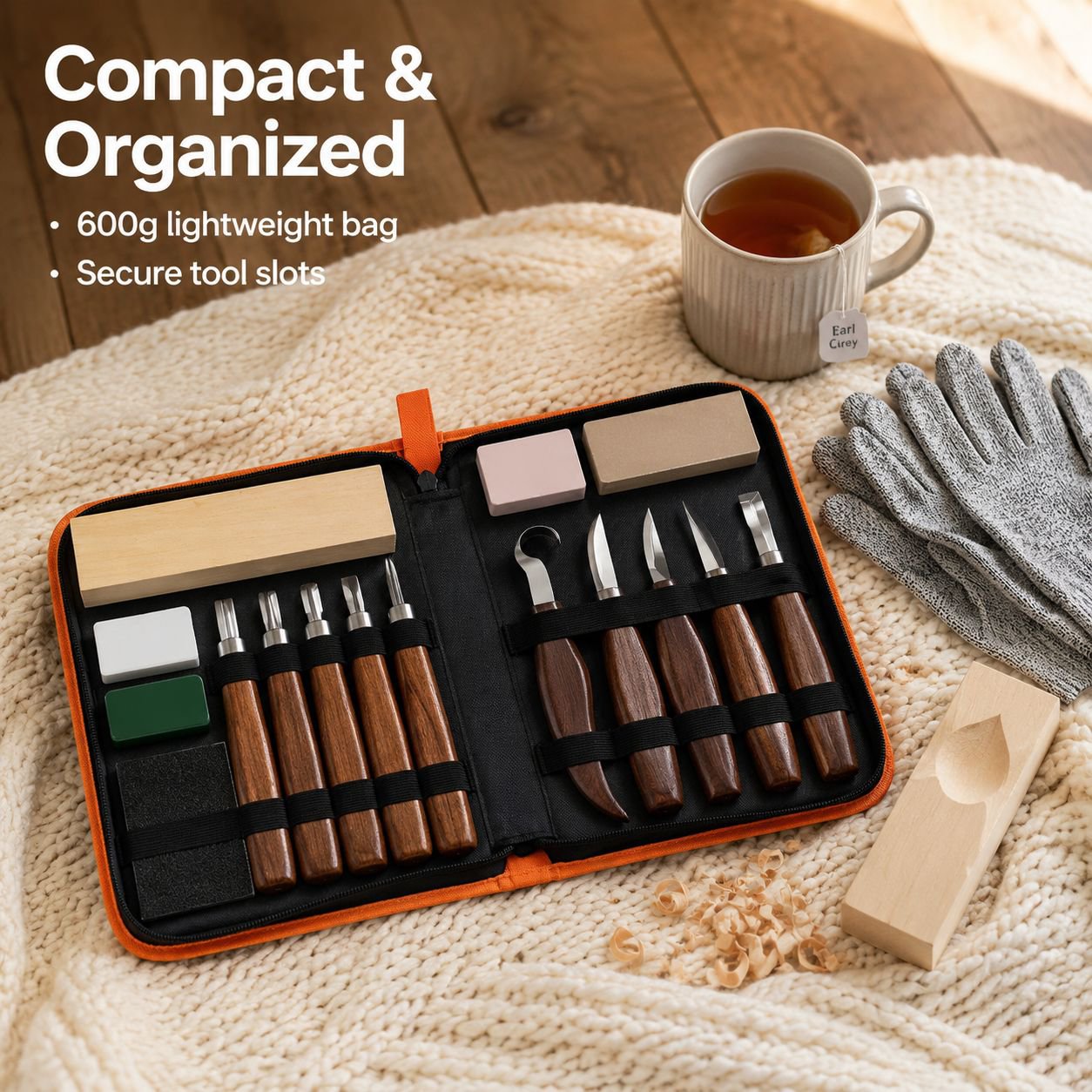 Wood Carving Chisel Set Handcrafted Woodworking Tools
