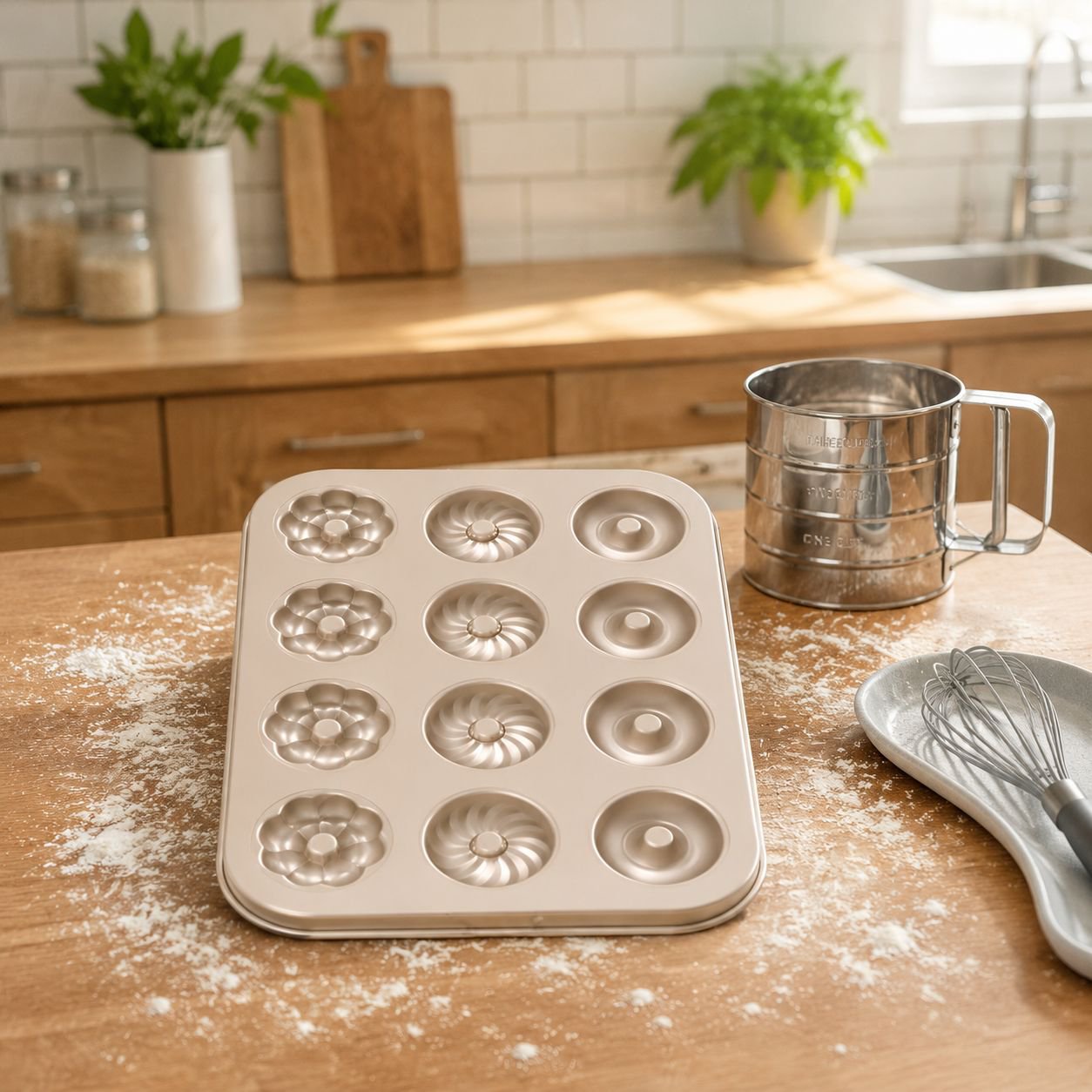 Multi-size Non-stick Donut Cupcake Baking Mold Tray
