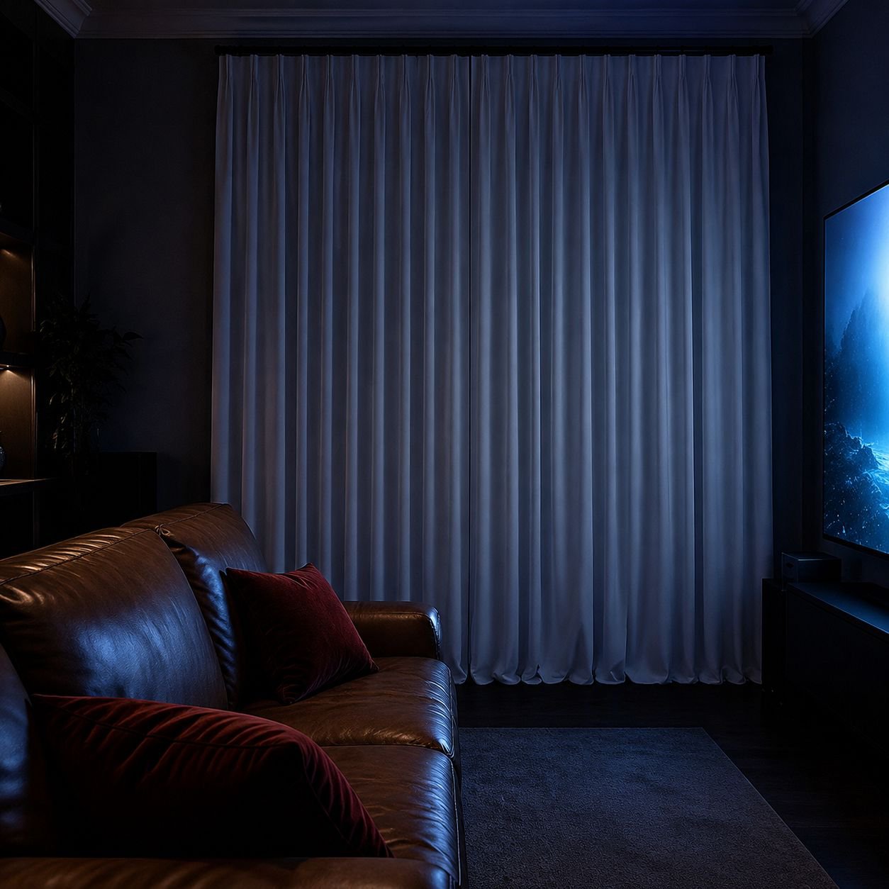 High Blackout Solid Color Curtain for Bedroom and Living Room