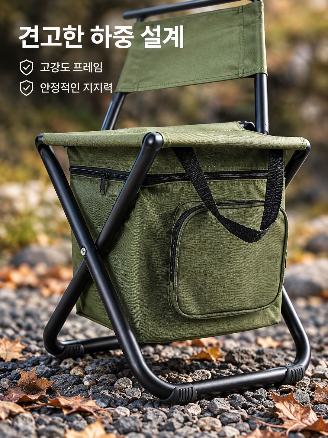 휴대용 야외 낚시의자 백팩 보온 접이식 의자