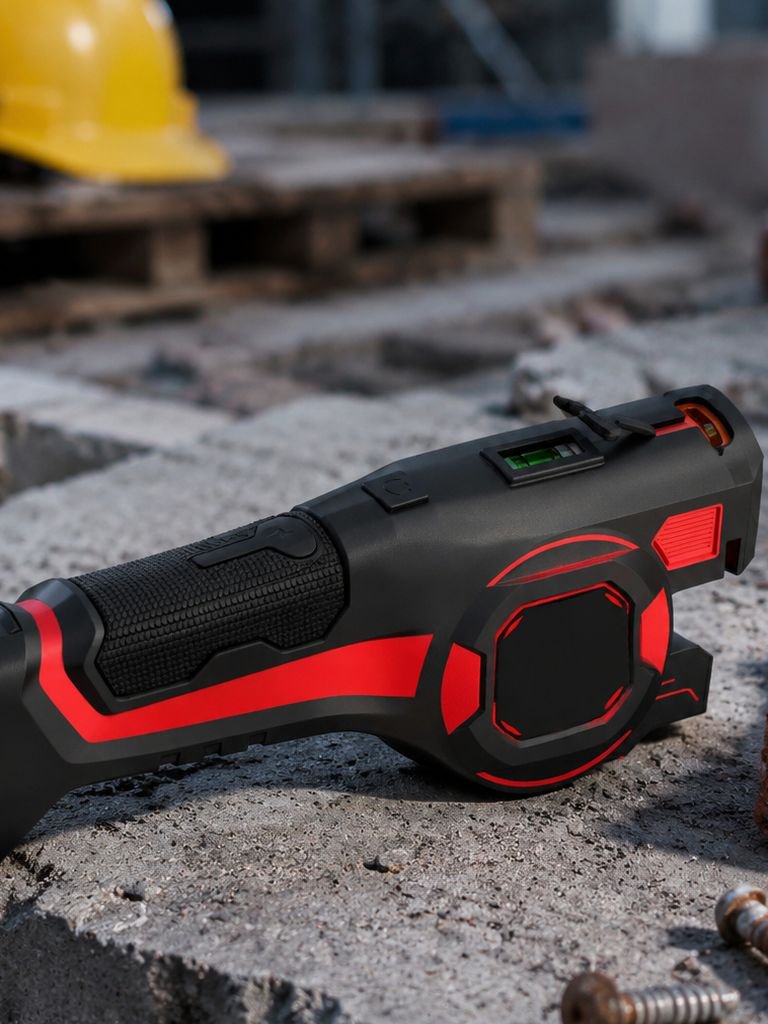 Professional laser tape measure for accurate readings