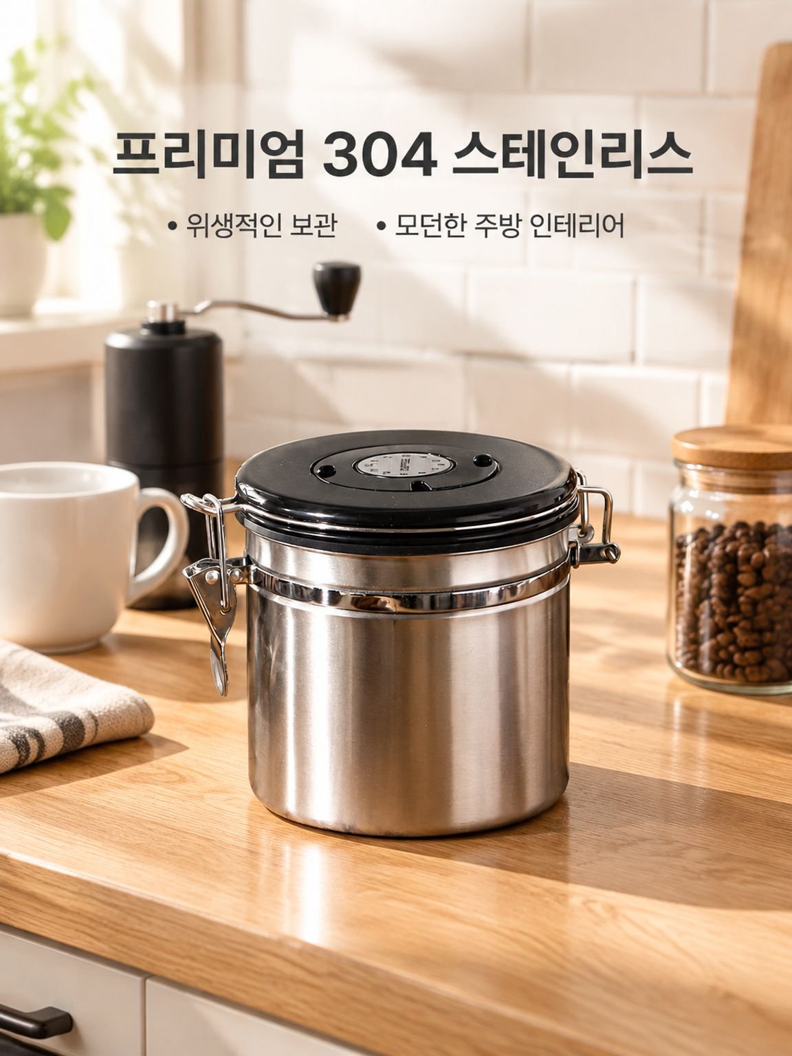 주방 수납 보관용기