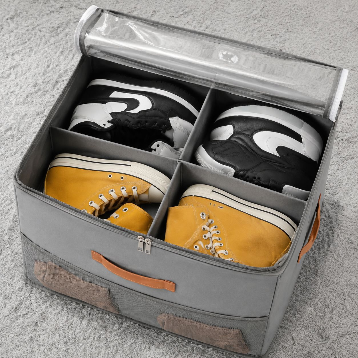 Gabinete de almacenamiento para zapatos de estilo casual