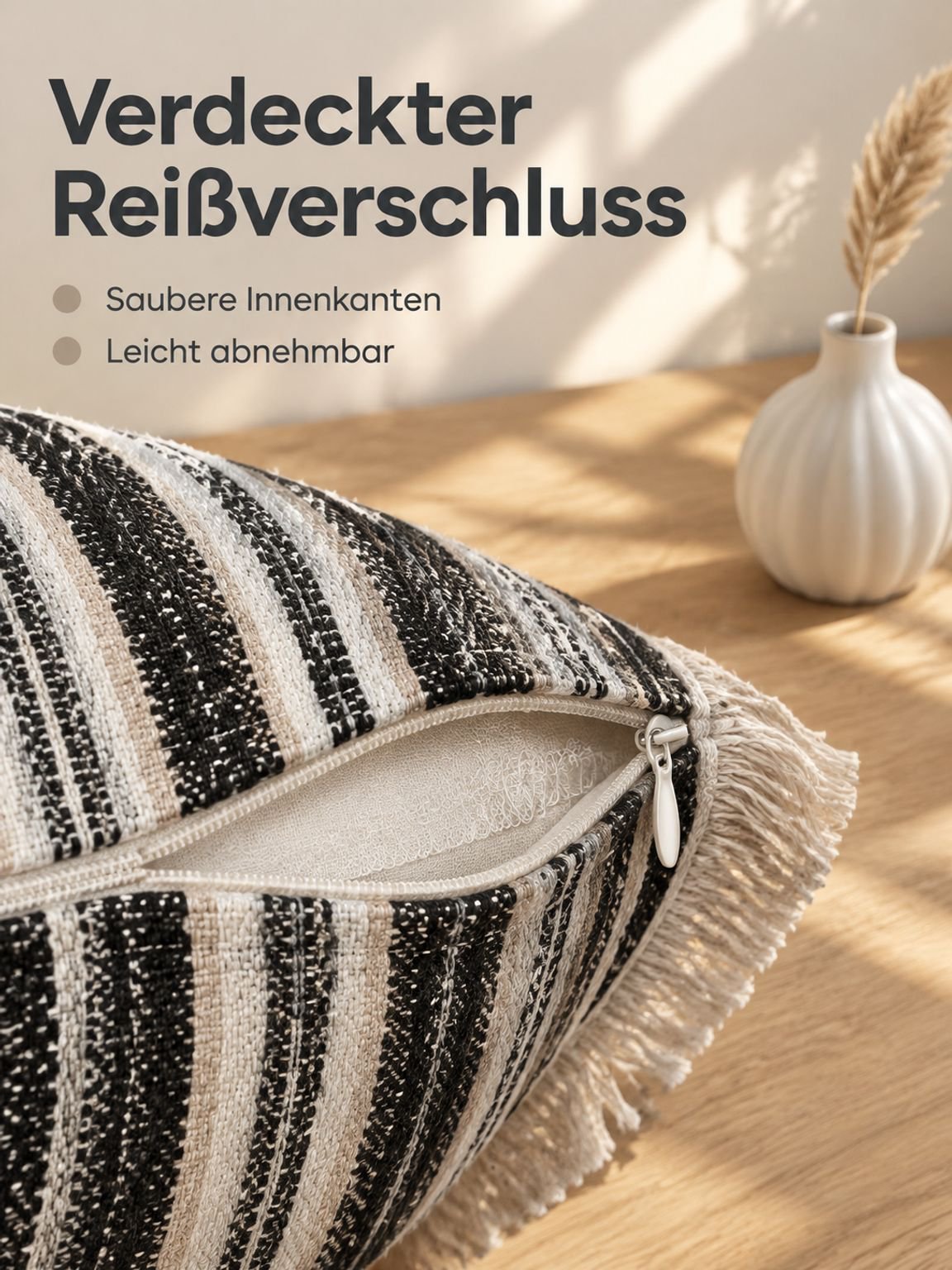 Hochwertige Texturen aus Baumwolle und Leinen