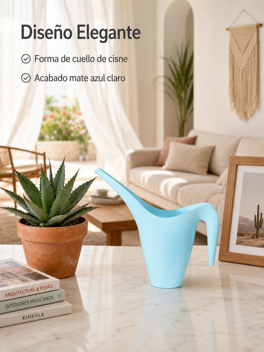 Regador de agua de boca larga