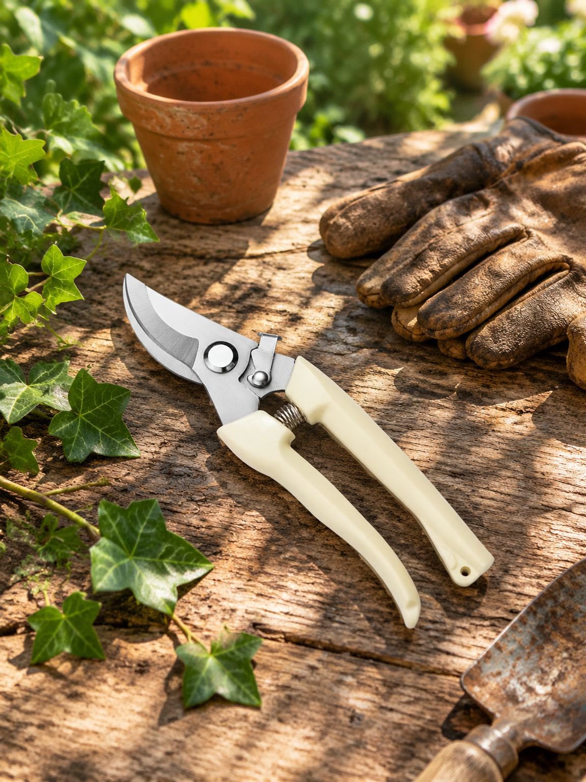  Edelstahl-Gartenschere für Pflanzenpfleg