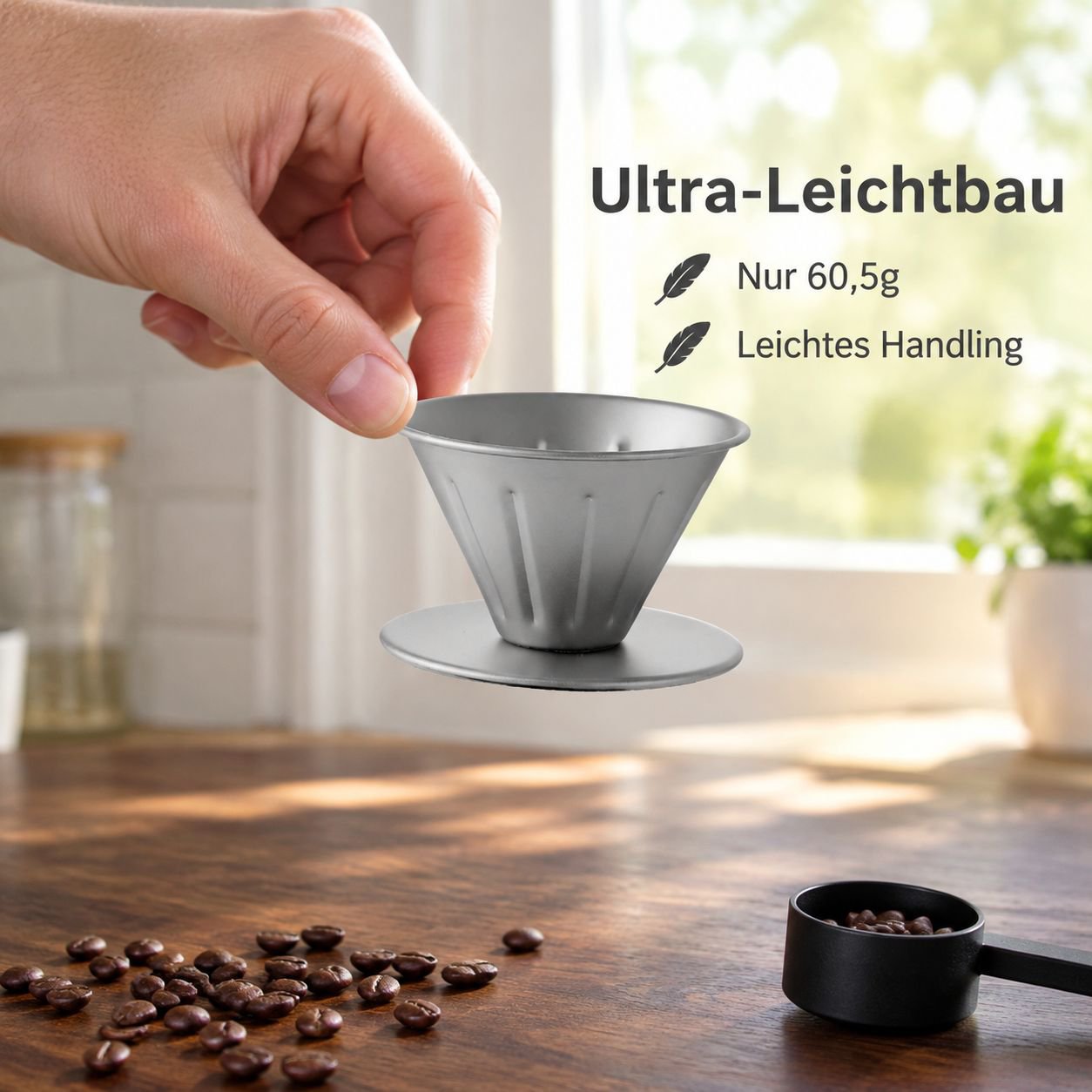 Wiederverwendbarer Kaffeefilter