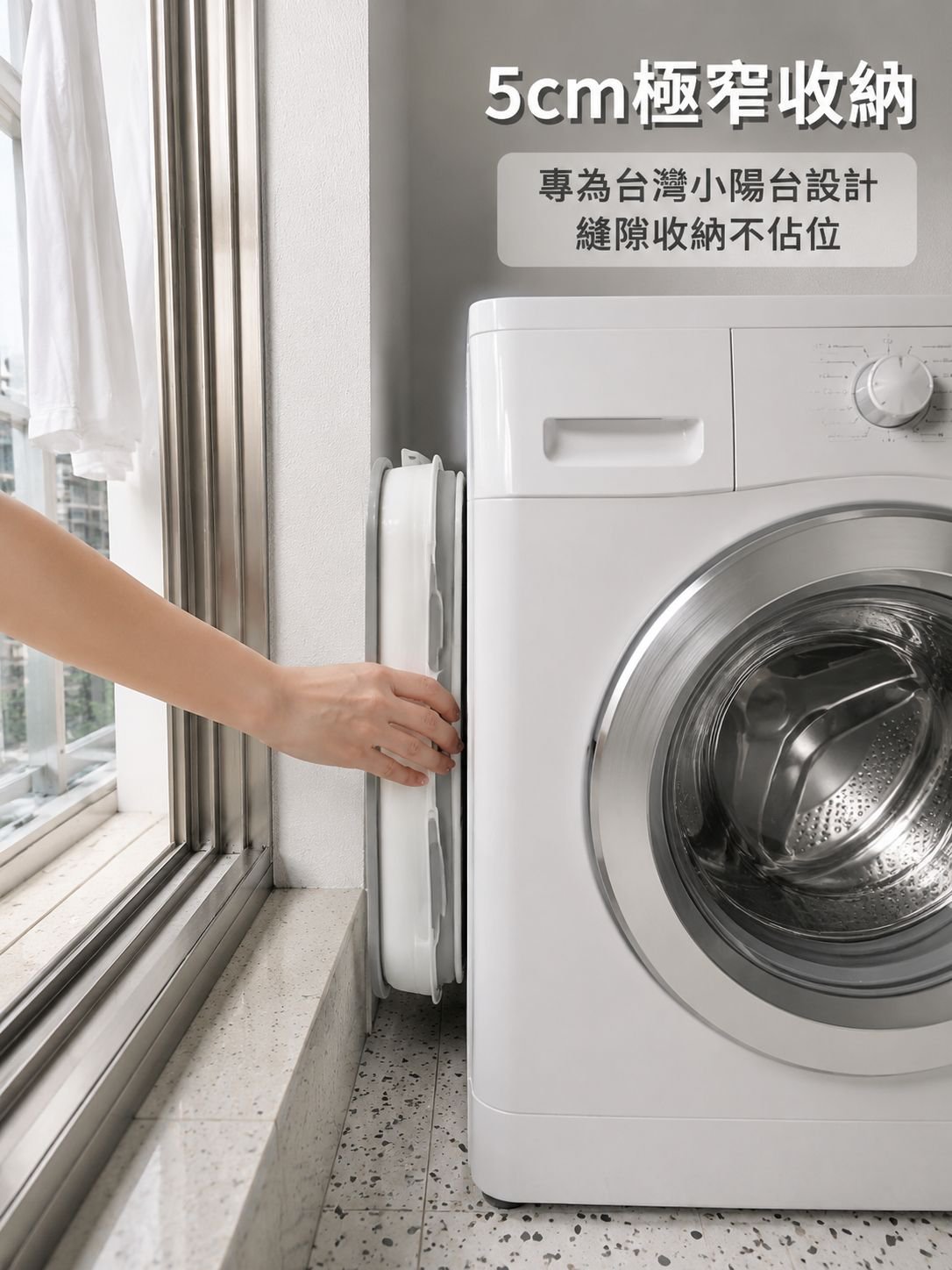 可折疊平板拖把清潔桶