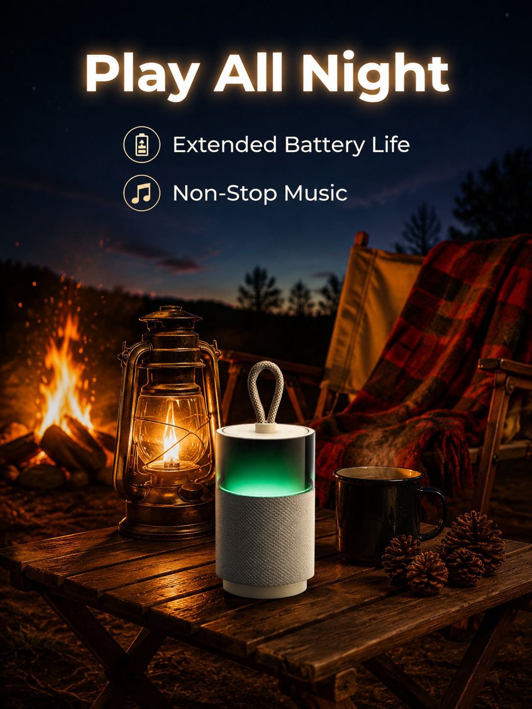 Outdoor Bluetooth Speaker with Mic Small Audio