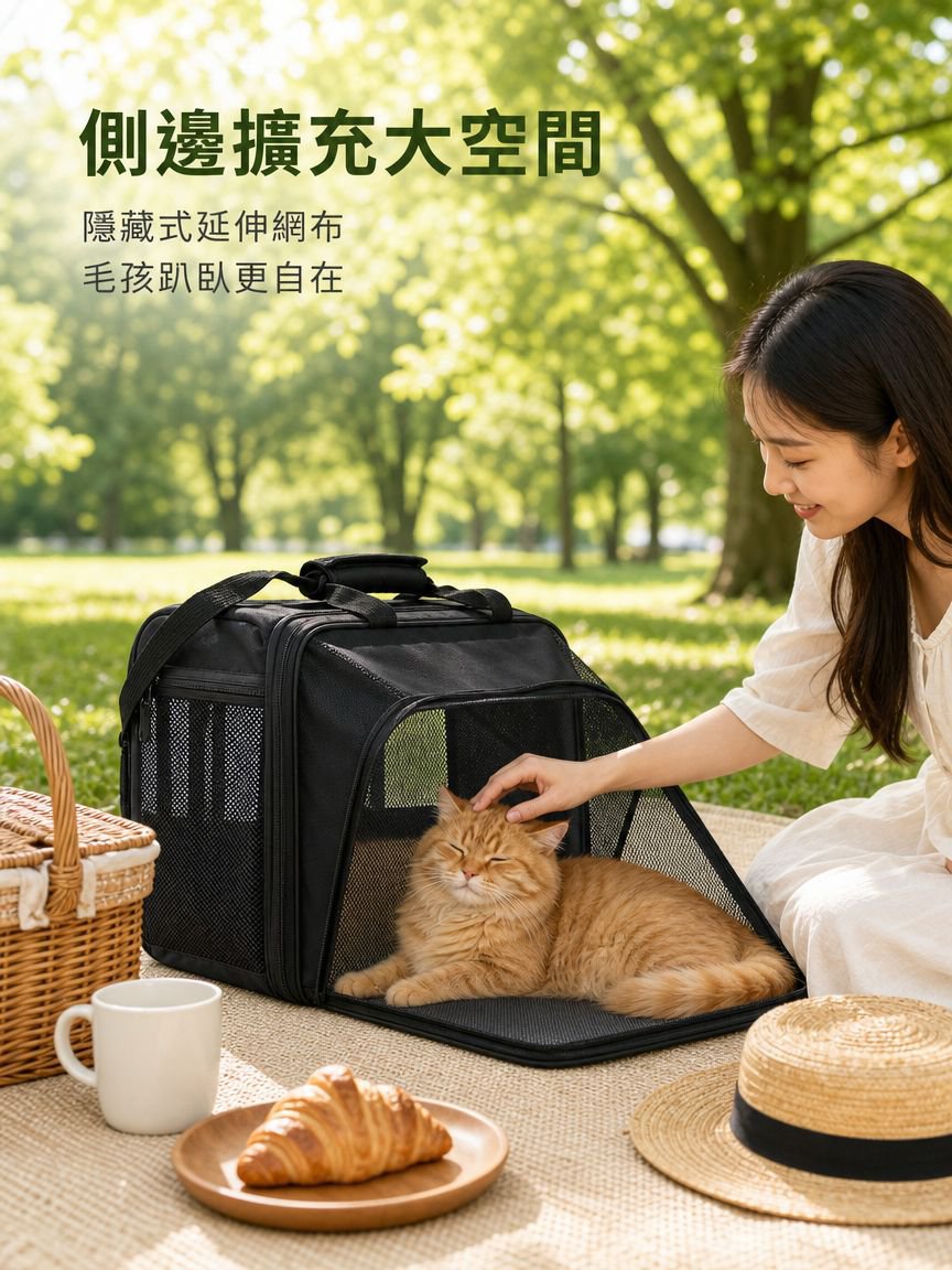 旅行用透氣寵物包