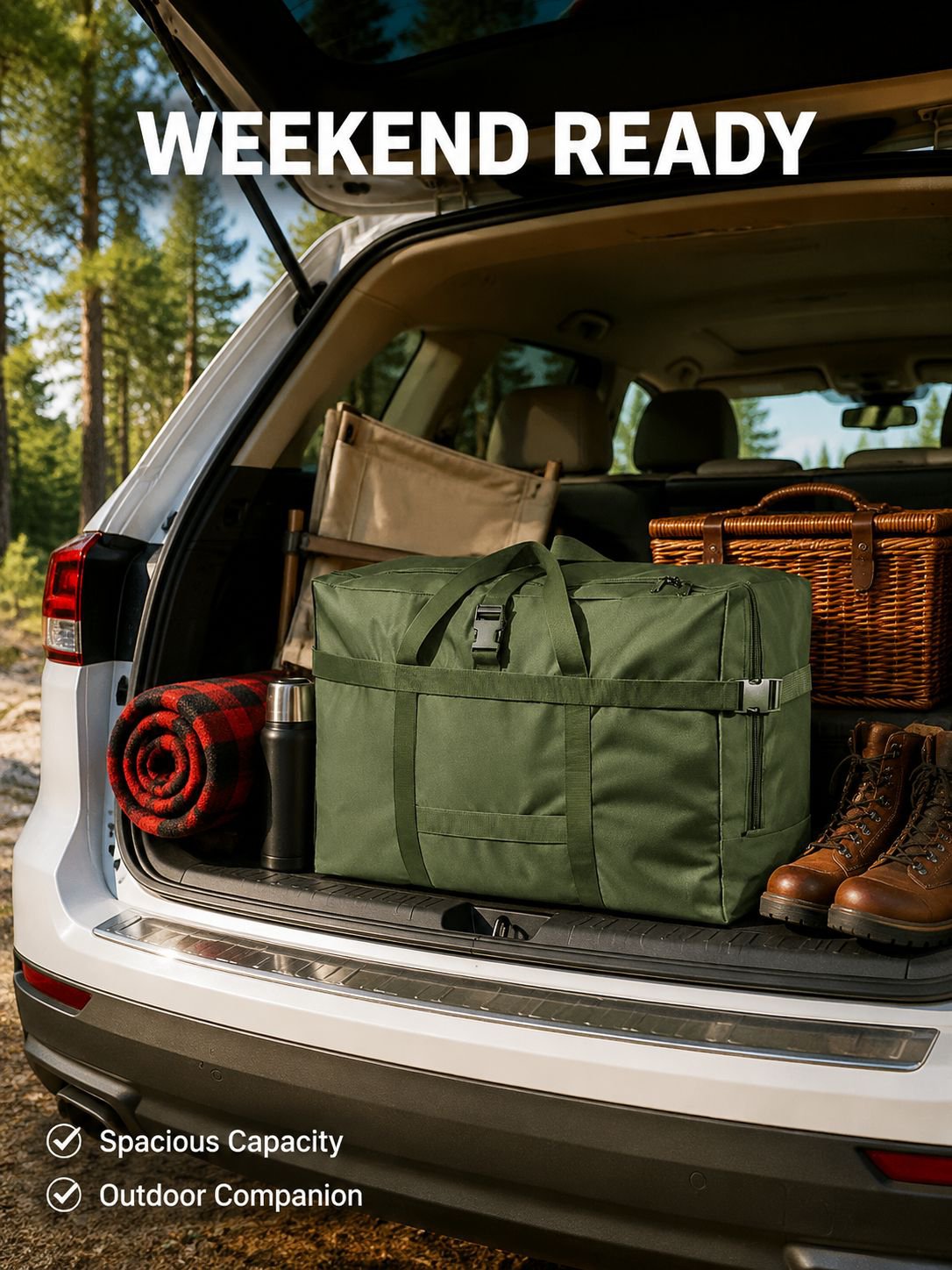 Travel in style with our Oxford cloth travel bag