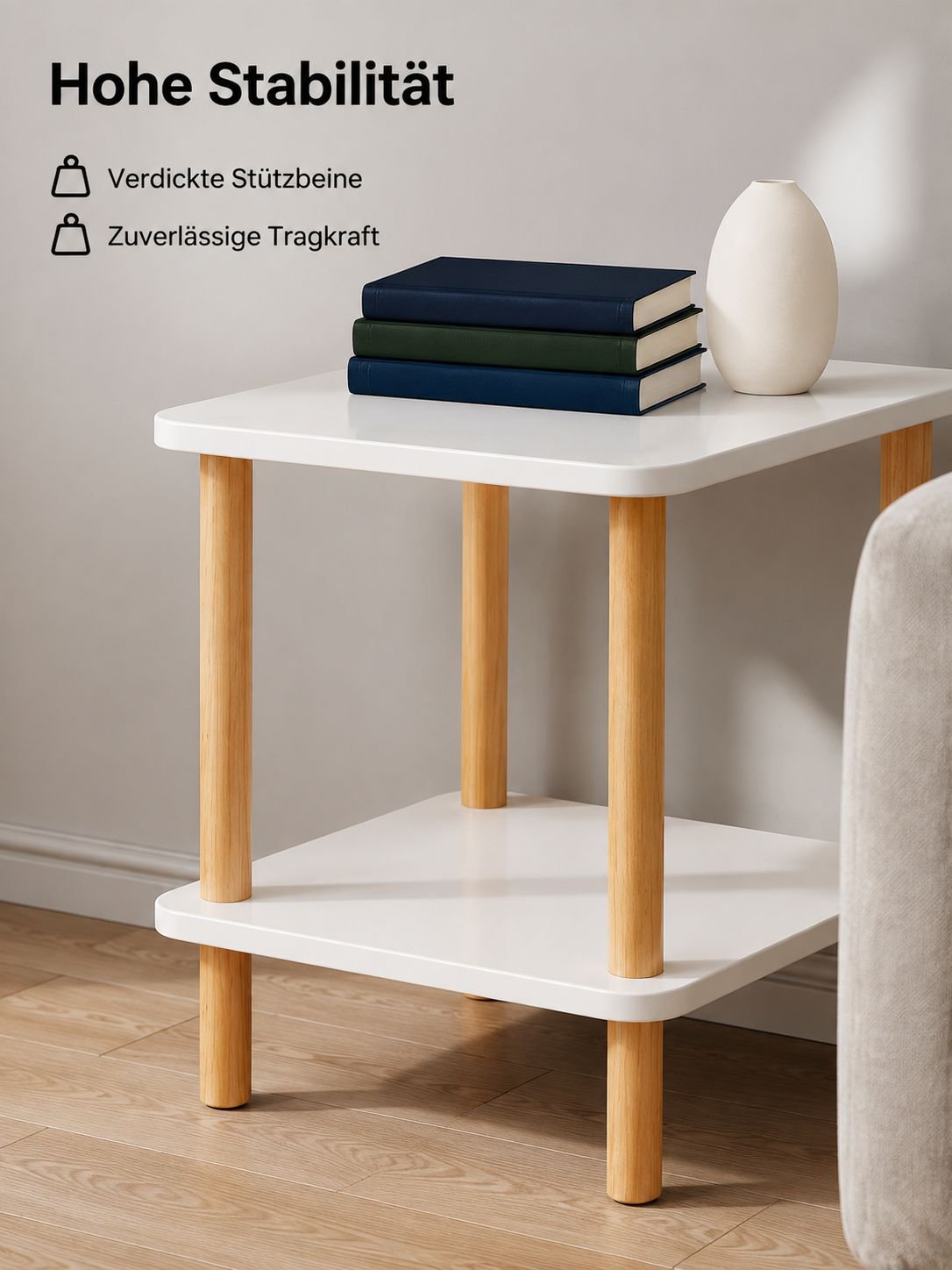 Beweglicher Sitzttisch mit elegantem Aussehen
