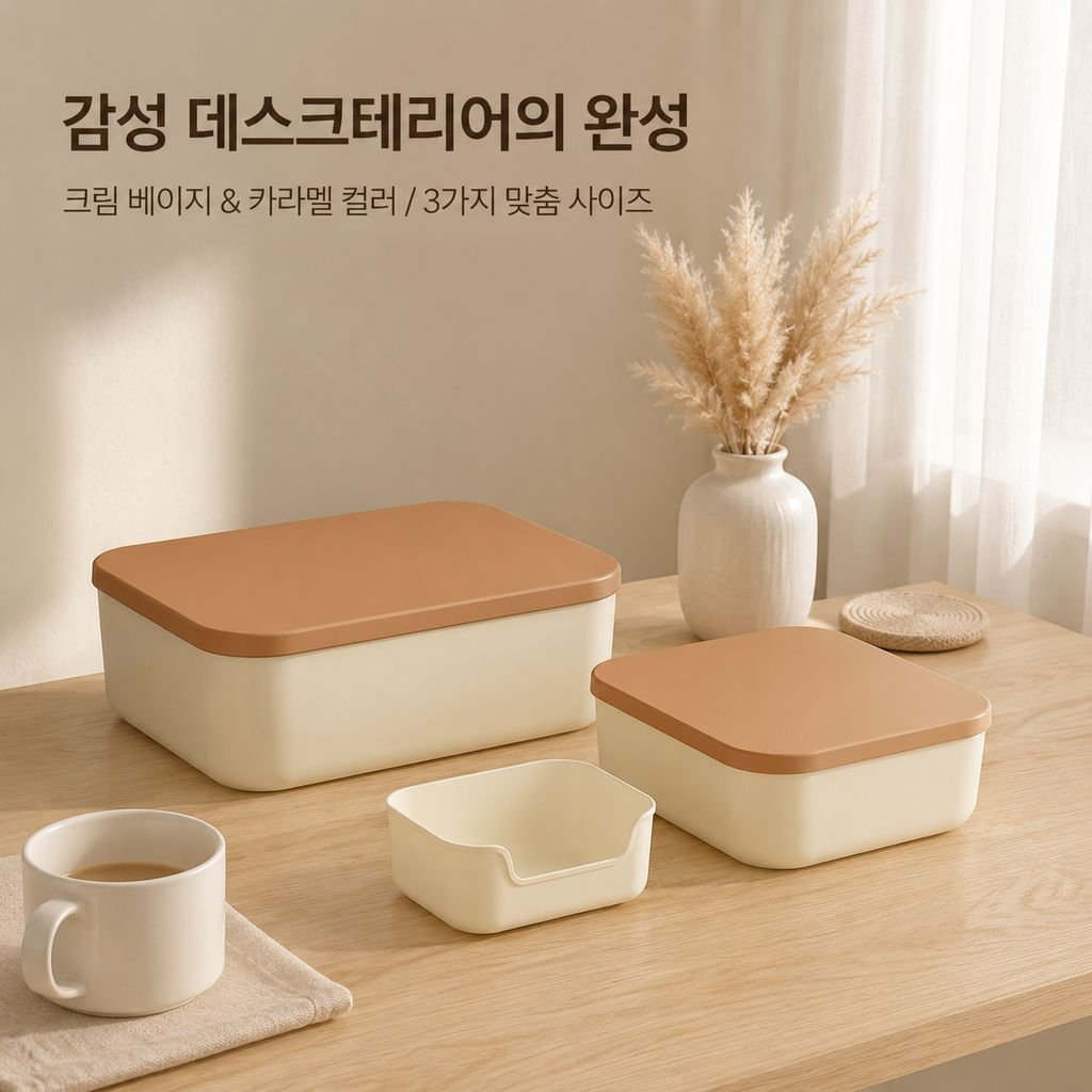 다기능 데스크탑 정리함