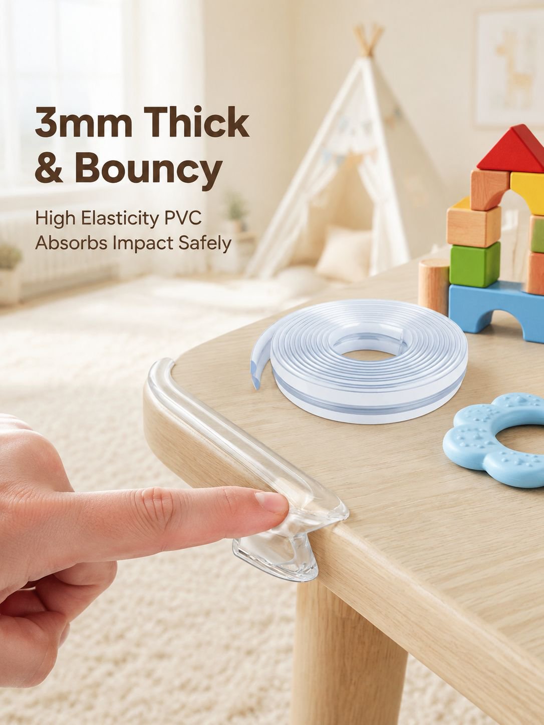 Transparent Anti-Collision Protective Strips