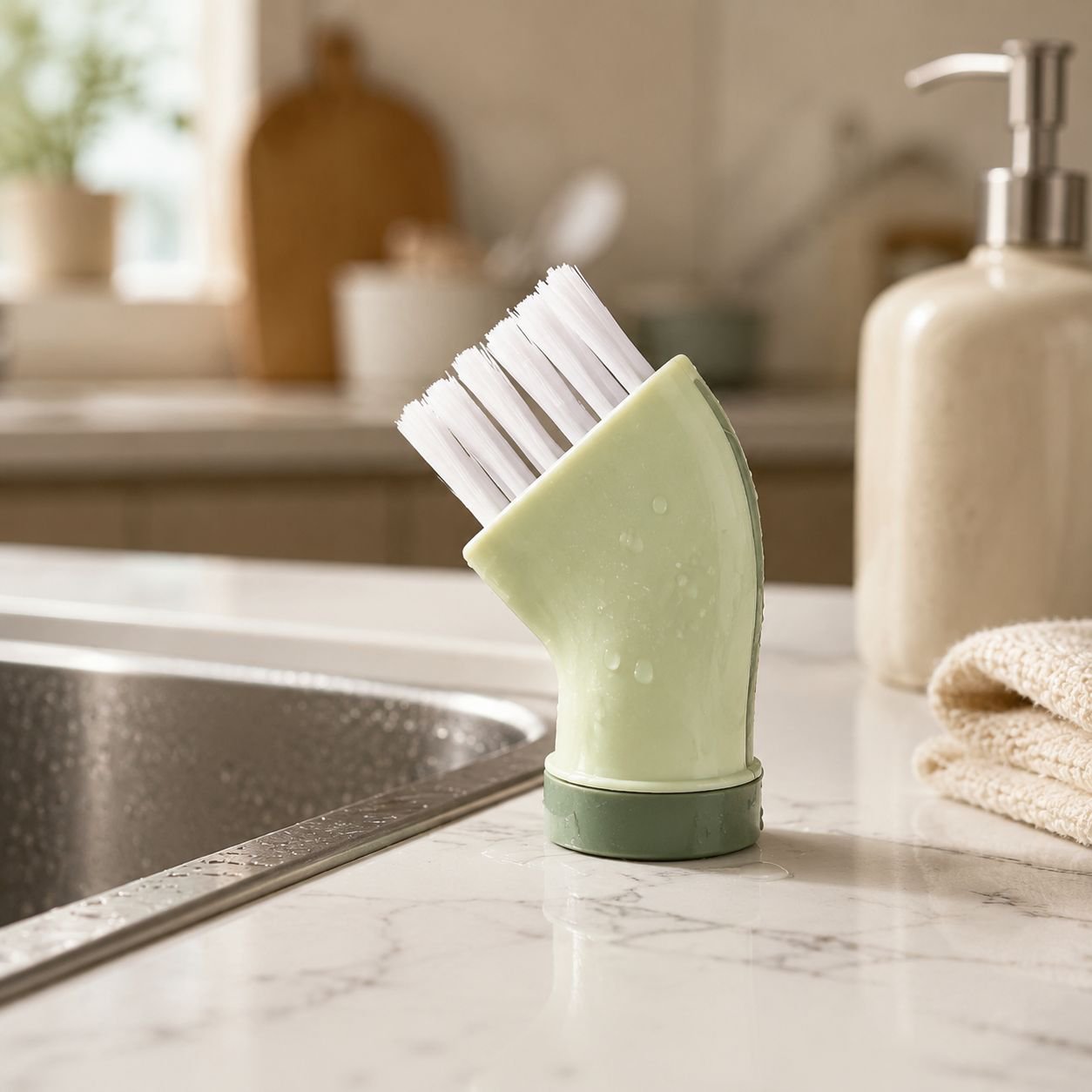 Versatile cleaning brush for all skin types