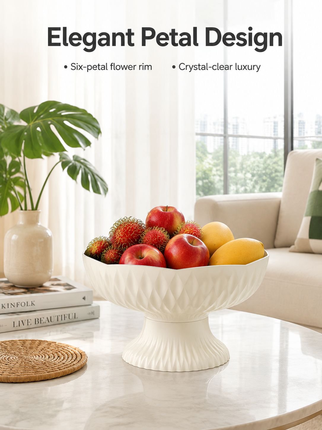 Fruit and dried fruit plate