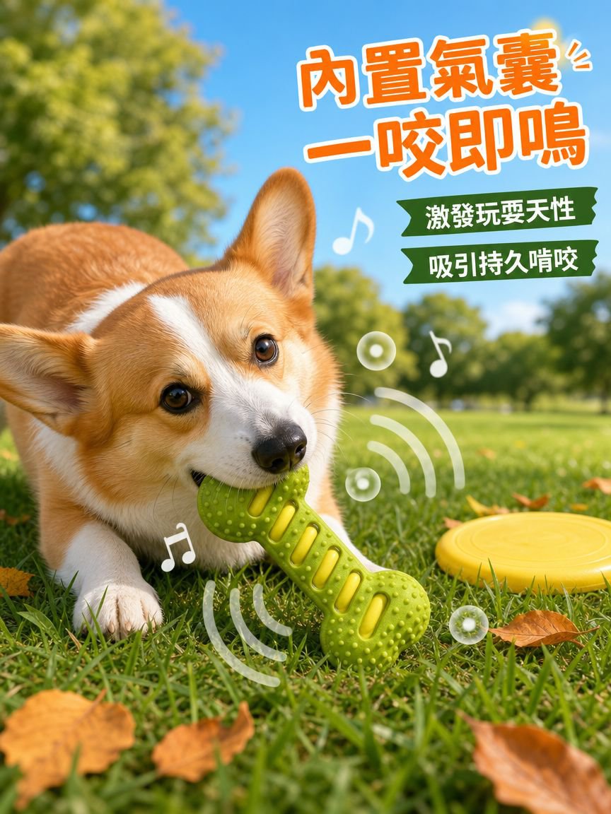寵物咬咬發聲骨頭