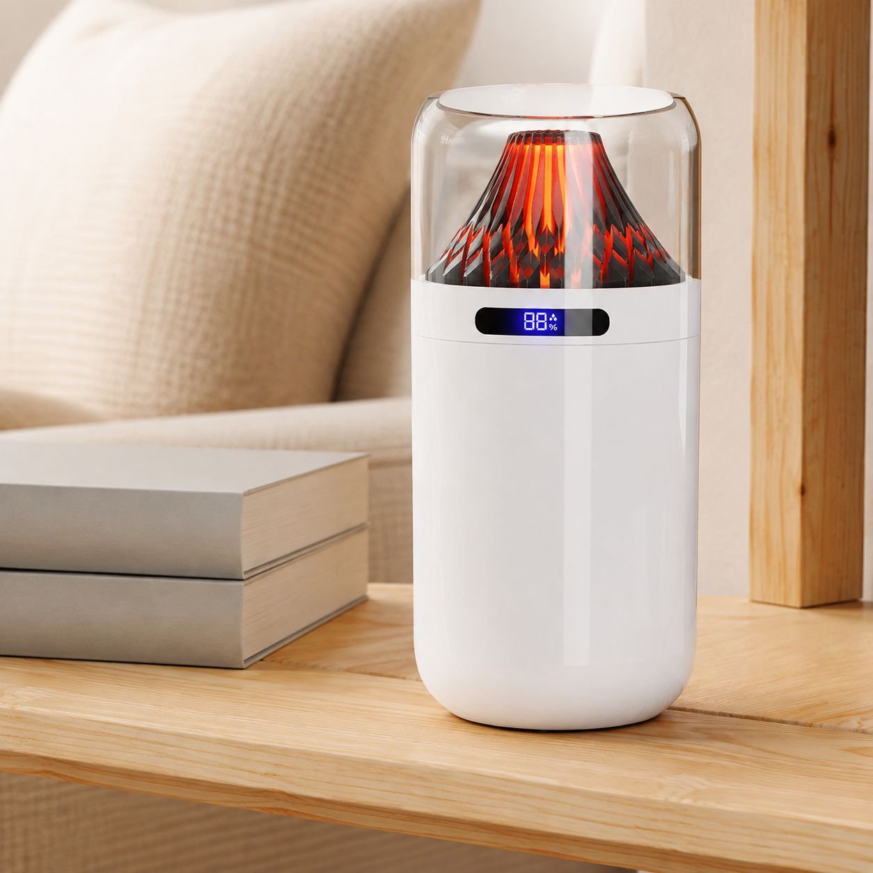 Humidificador de aromaterapia para dormitorio y oficina, silencioso para escritorio
